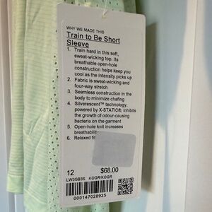 Lululemon Athletica vs Athletic Short sleeve